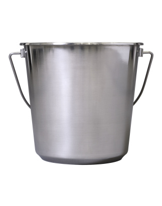 Mop Bucket 12L - Stainless Steel