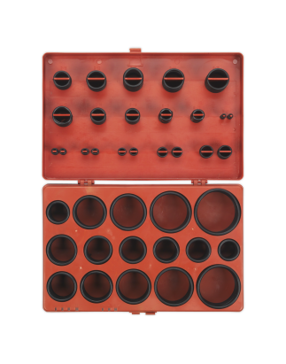 Rubber O-Ring Assortment 419pc - Metric