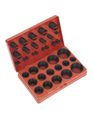 Rubber O-Ring Assortment 419pc - Metric