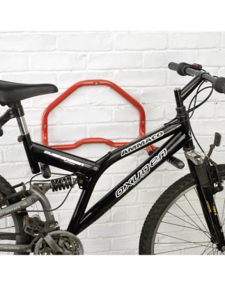 Folding Bicycle Rack - Wall Mounting