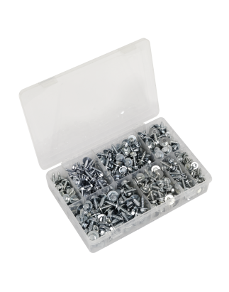 Acme Screw with Captive Washer Assortment 425pc