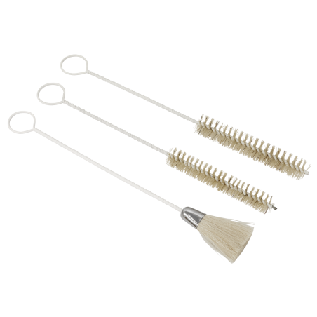 Ensemble de brosses de nettoyage pour pistolet pulvérisateur, 3 pièces