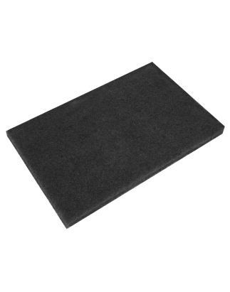 Black Stripping Pads 12 x 18 x 1" - Pack of 5