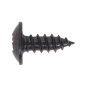 Self-Tapping Screw 3.5 x 10mm Flanged Head Black Pozi Pack of 100