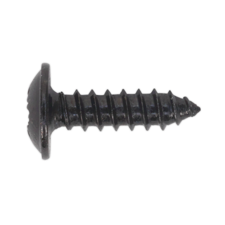 Self-Tapping Screw 3.5 x 13mm Flanged Head Black Pozi Pack of 100