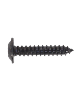 Self-Tapping Screw 3.5 x 19mm Flanged Head Black Pozi Pack of 100