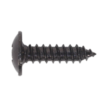 Self-Tapping Screw 4.2 x 16mm Flanged Head Black Pozi Pack of 100