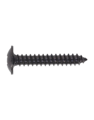 Self-Tapping Screw 4.2 x 25mm Flanged Head Black Pozi Pack of 100