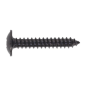 Self-Tapping Screw 4.2 x 25mm Flanged Head Black Pozi Pack of 100