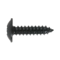 Self-Tapping Screw 4.8 x 13mm Flanged Head Black Pozi Pack of 100