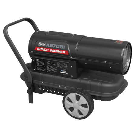 Space Warmer® Kerosene/Diesel Heater with Wheels 70,000Btu/hr