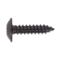 Self-Tapping Screw 4.8 x 19mm Flanged Head Black Pozi Pack of 100