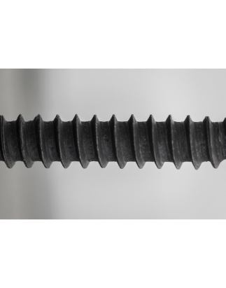 Self-Tapping Screw 4.8 x 25mm Flanged Head Black Pozi Pack of 100