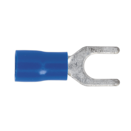 Cosse à fourche Easy-Entry Ø5,3 mm (2BA) Bleu Paquet de 100