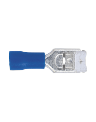 Borne Piggy-Back 6,3 mm Bleu Paquet de 100