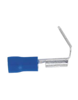 Piggy-Back Terminal 6.3mm Blue Pack of 100