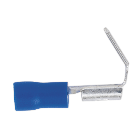 Piggy-Back Terminal 6.3mm Blue Pack of 100