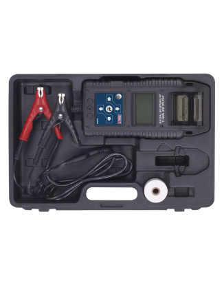 Digital Start/Stop Battery & Alternator Tester with Printer 6/12/24V