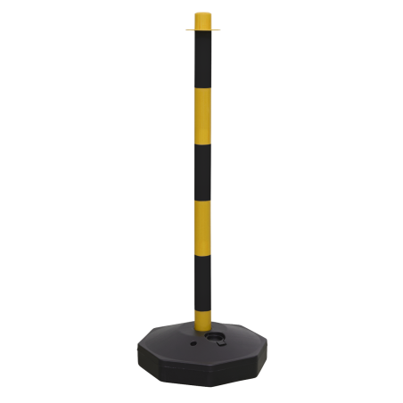 Black/Yellow Post with Base