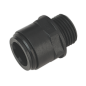 Adaptateur droit Speedfit® 15 mm x 1/2"BSP - Paquet de 2