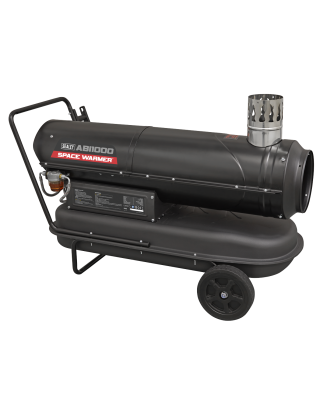 Space Warmer® Indirect Kerosene/Diesel Heater 102,000Btu/hr with Wheels