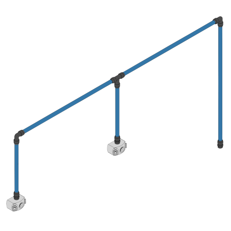 Speedfit® 12m 2-Drop Air Supply System Kit