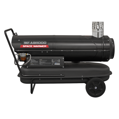 Space Warmer® Indirect Kerosene/Diesel Heater 102,000Btu/hr with Wheels