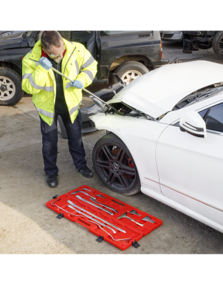 Ensemble d'outils de levier/séparation de panneau de carrosserie, 13 pièces