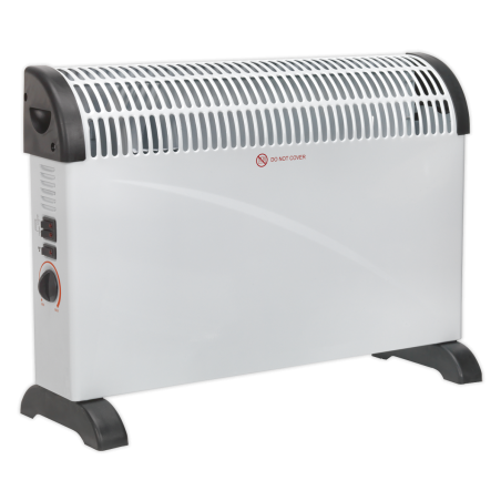 Convector Heater with 3 Heat Settings Thermostat & Turbo Fan 2000W