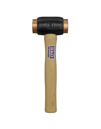 Copper Faced Hammer 4.3lb Hickory Shaft