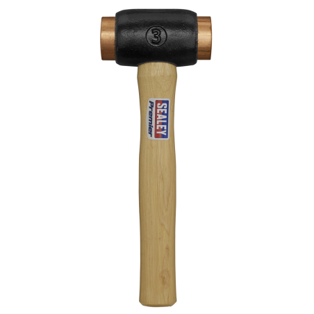 Copper Faced Hammer 4.3lb Hickory Shaft