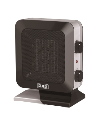 Ceramic Fan Heater with 2 Heat Settings 1400W/230V