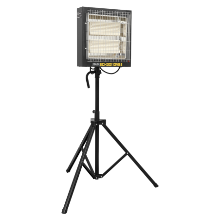 Ceramic Heater with Tripod Stand 1.2/2.4kW, 110V