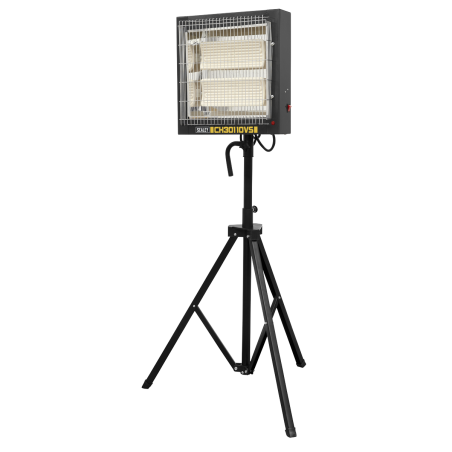 Ceramic Heater with Tripod Stand 1.2/2.4kW, 110V