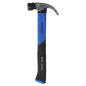 Claw Hammer with Fibreglass Shaft 16oz