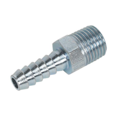 PCL Screwed Tailpiece Male 1/4"BSPT - 1/4" Hose - Pack of 5