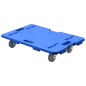 Interlocking Plastic Dolly 150kg Capacity