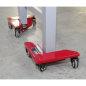 Chariots de transport d'angle, capacité de 150 kg, lot de 4