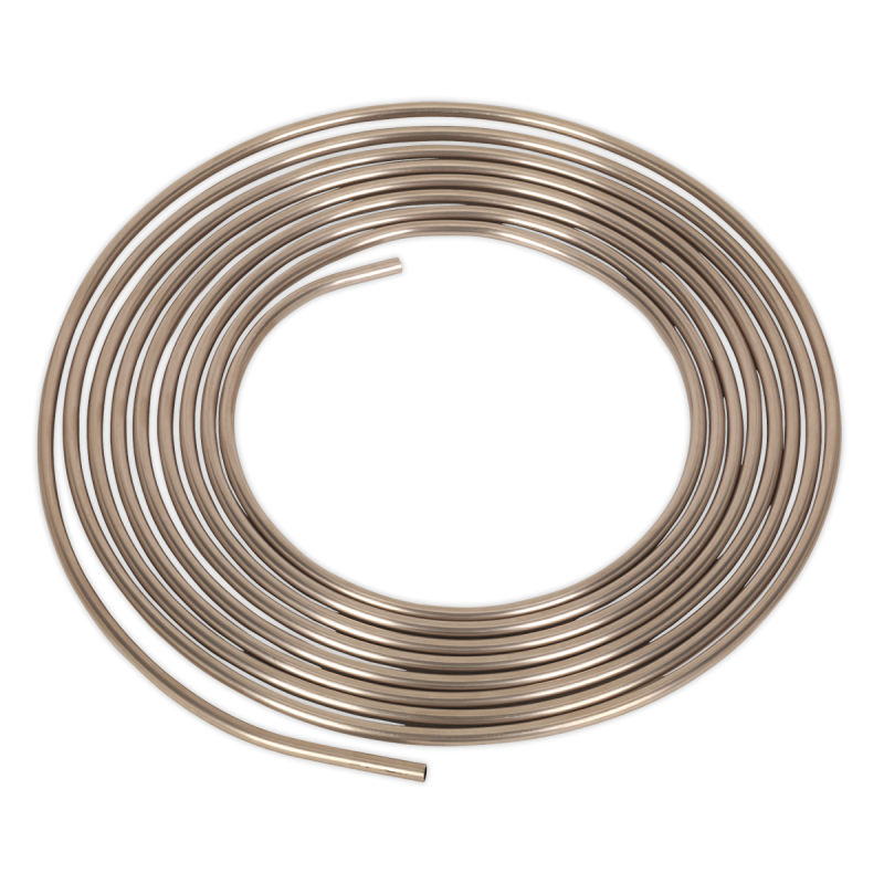 Brake Pipe Seamless Tube Cupro-Nickel 22 Gauge 5/16" x 25ft BS EN 12449 CW024A