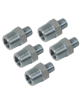 PCL Reducing Union 1/2"BSPT to 1/4"BSPT - Pack of 5