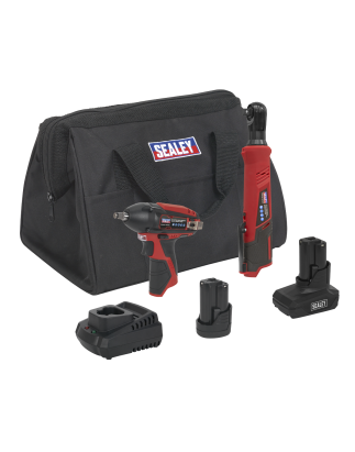 2 x 12V SV12 Series  Cordless Power Tool Combo Kit