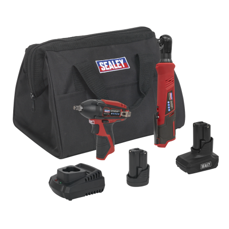 2 x 12V SV12 Series  Cordless Power Tool Combo Kit