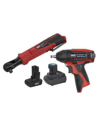 2 x 12V SV12 Series  Cordless Power Tool Combo Kit