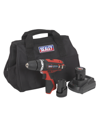 Combi Drill Kit Ø10mm 12V SV12 Series - 2 Batteries