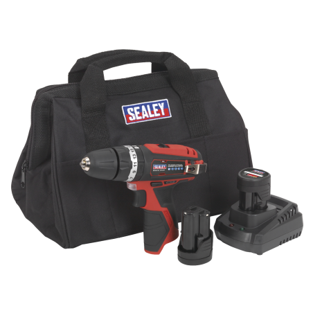 Combi Drill Kit Ø10mm 12V SV12 Series - 2 Batteries