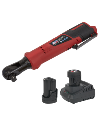 Cordless Ratchet Wrench Kit 1/2"Sq Drive 12V SV12 Series - 2 Batteries