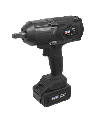 Cordless Impact Wrench 18V 4Ah Lithium-ion 1/2"Sq Drive