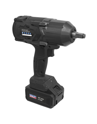 Cordless Impact Wrench 18V 4Ah Lithium-ion 1/2"Sq Drive