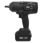 Cordless Impact Wrench 18V 4Ah Lithium-ion 1/2"Sq Drive