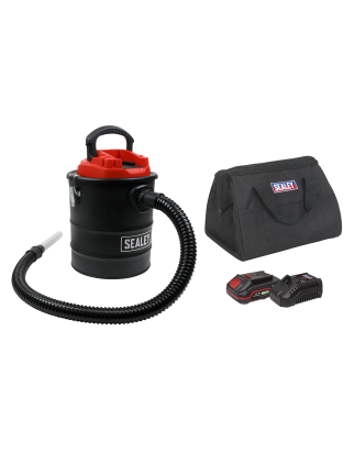 Handheld Ash Vacuum Cleaner 15L Kit 20V 2Ah SV20 Series